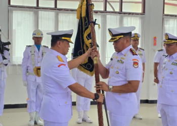 Tongkat Komando Lanal Timika Berganti, Dodit Yunata Resmi Jabat Danlanal