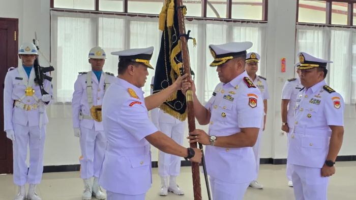 Tongkat Komando Lanal Timika Berganti, Dodit Yunata Resmi Jabat Danlanal