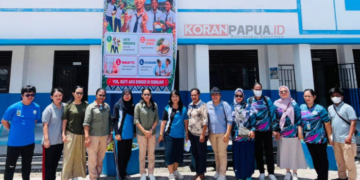 Dinkes Mimika Kampanyekan Hidup Sehat Tanpa Rokok dan Vape di SMPN 8