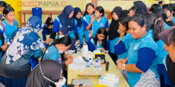 Dinkes Mimika Kampanyekan Hidup Sehat Tanpa Rokok dan Vape di SMPN 8