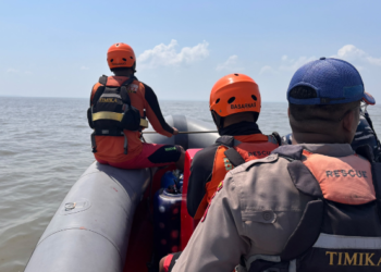 Perahu Ketinting Tenggelam di Muara Betcbamu Asmat, 7 Penumpang Masih Dicari
