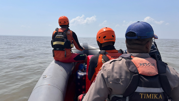 Perahu Ketinting Tenggelam di Muara Betcbamu Asmat, 7 Penumpang Masih Dicari