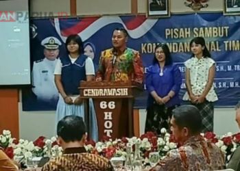 Danlanal Timika Berganti, Dodit Yunata Resmi Lanjutkan Kepemimpinan