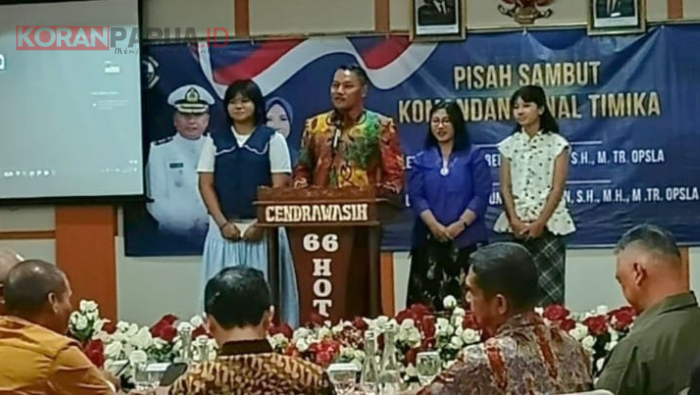 Danlanal Timika Berganti, Dodit Yunata Resmi Lanjutkan Kepemimpinan