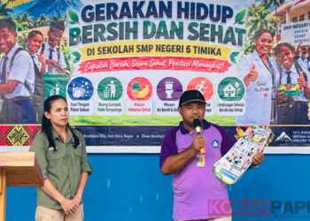 Kepala SMPN 6 Timika Minta Siswa Biasakan Hidup Sehat, Dimulai dari Diri Sendiri