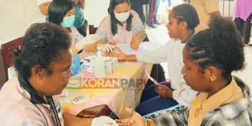Dinkes Mimika Ajak Siswa SMPN 6 Timika Biasakan Hidup Bersih dan Sehat