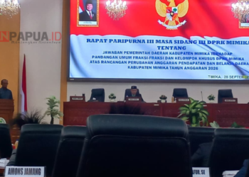 Serapan APBD Mimika Baru 44 Persen, Pemkab Kejar Ketertinggalan hingga Akhir Tahun