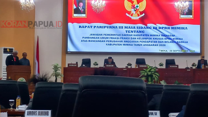 Serapan APBD Mimika Baru 44 Persen, Pemkab Kejar Ketertinggalan hingga Akhir Tahun