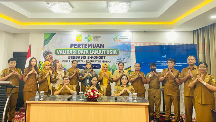 Dinkes Mimika Benahi Data Lansia Target Cakupan Pelayanan 100 Persen