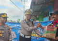 Jelang Hari Lalu Lintas Bhayangkara, Polisi Rangkul Pengemudi Ojek di Timika