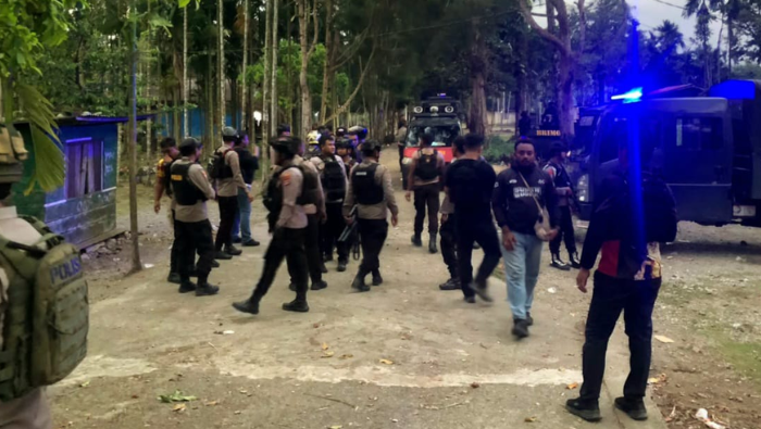 Tujuh Anak Panah Dilepas ke Arah Aparat Saat Razia Besar di Kwamki Narama