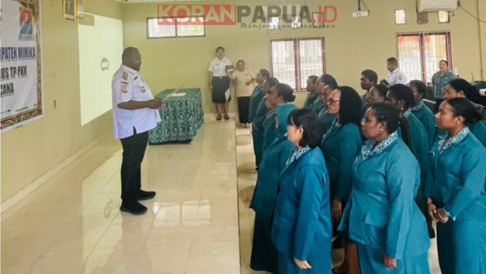 TP-PKK Kuala Kencana Dilantik, Fokus Perkuat Pemberdayaan Keluarga