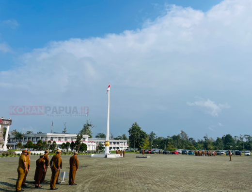 Apel Pemkab Mimika, ASN Hening Cipta untuk Korban Wamena