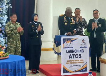 Bupati Mimika Luncurkan ATCS, 51 Kamera Awasi Lalu Lintas di Timika