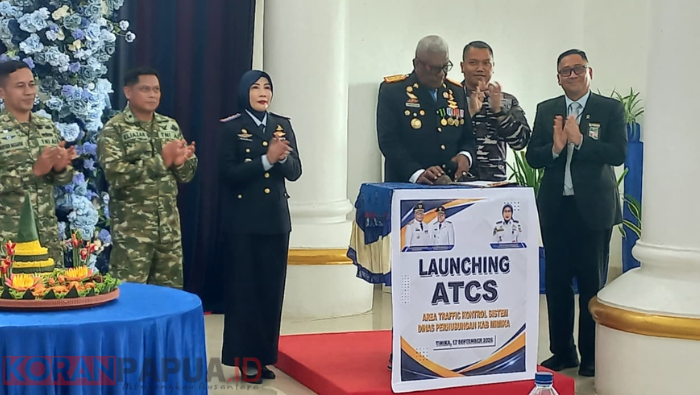 Bupati Mimika Luncurkan ATCS, 51 Kamera Awasi Lalu Lintas di Timika