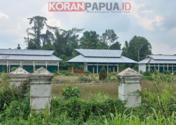 Pasar Mapurujaya Mangkrak Sejak 2023, Pemkab Mimika Ingin Hidupkan Kembali Tahun Ini