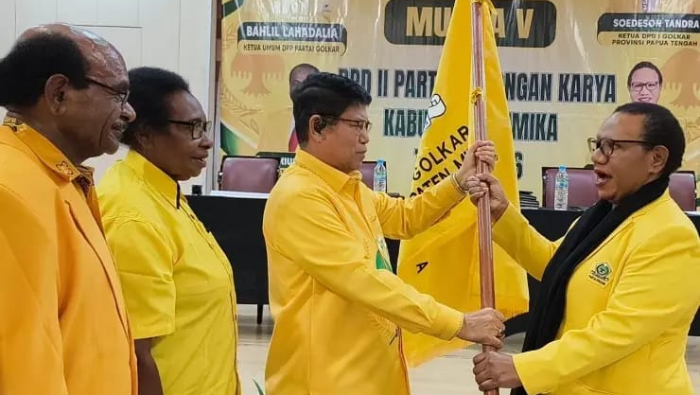 Trifena Tinal Terpilih Pimpin Golkar Mimika, Targetkan 9 Kursi Legislatif