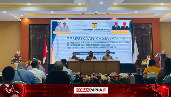 Investasi Mimika, Pemkab Bahas Perizinan hingga Insentif
