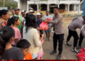 Bantuan Polda Papua Jangkau Korban Gempa Manggarai Timur, Warga Sampaikan Terima Kasih
