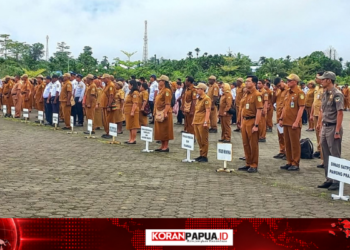 Realisasi Anggaran Mimika 46,62 Persen, Sekda Desak Percepatan