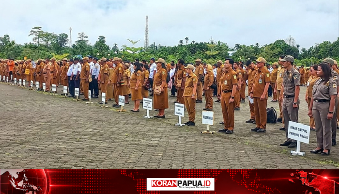 Realisasi Anggaran Mimika 46,62 Persen, Sekda Desak Percepatan