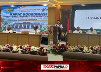 Pemkab Mimika Perkuat GERMAS, Siapkan SK Bupati untuk Satukan Peran Lintas Sektor