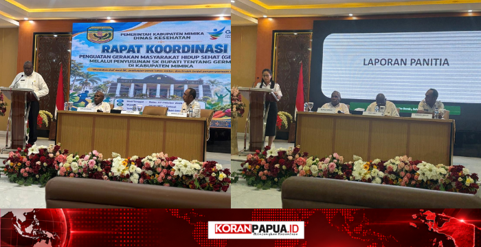 Pemkab Mimika Perkuat GERMAS, Siapkan SK Bupati untuk Satukan Peran Lintas Sektor