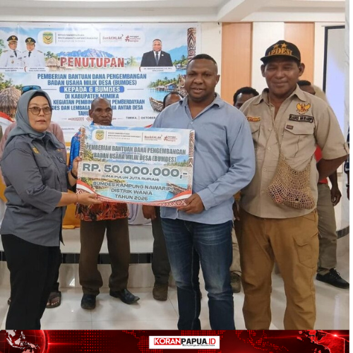 BUMDES Nawaripi Terima Rp50 Juta, Siapkan Museum Seni