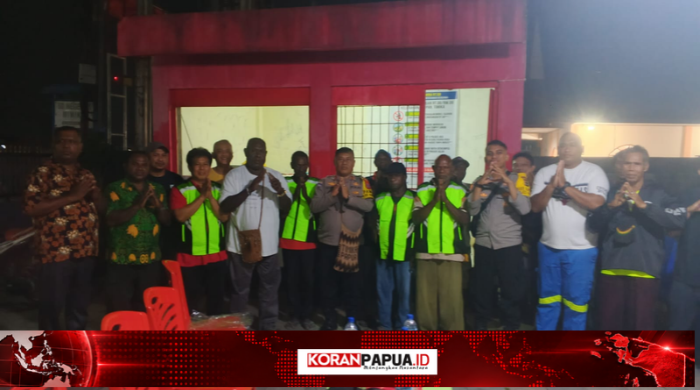 Polisi Resmikan Pos Peka Saipa 01 di Jalan Leo Mamiri Mimika, Ajak Warga Jaga Keamanan