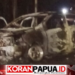 Polisi Ungkap Kronologi Pembakaran Mobil Anggota Brimob di Kwamki Narama