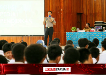 Wakapolda Papua Ingatkan Siswa SMK 3 Jayapura Cegah Bullying