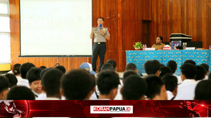 Wakapolda Papua Ingatkan Siswa SMK 3 Jayapura Cegah Bullying