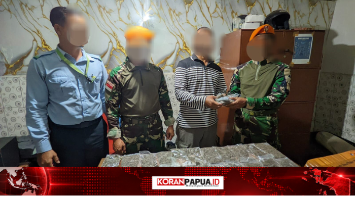 Ganja 501 Gram Disamarkan Bersama Ikan Asar, Pria Ditangkap di Merauke