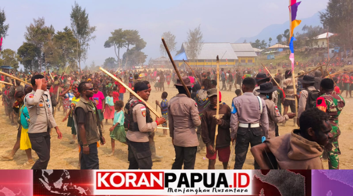 Operasi Damai Cartenz Kawal HUT Paroki St. Michael Bilogai, Perayaan Berlangsung Aman