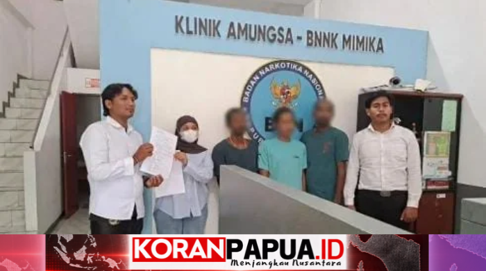 37 Kasus Narkoba Ditangani Polres Mimika, 15 Orang Direhabilitasi BNNK
