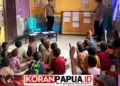 Polsek Pomako Aktifkan Kembali Taman Baca, Ajak Anak Pesisir Gemar Membaca