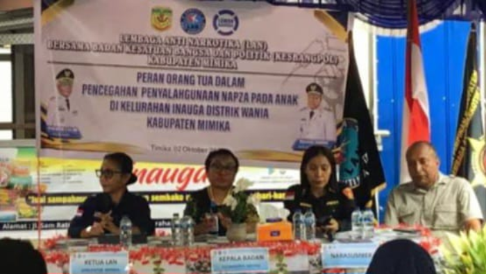 Pelajar Mimika Diminta Berani Tolak Narkoba, Tekanan Teman Jadi Salah Satu Pemicunya