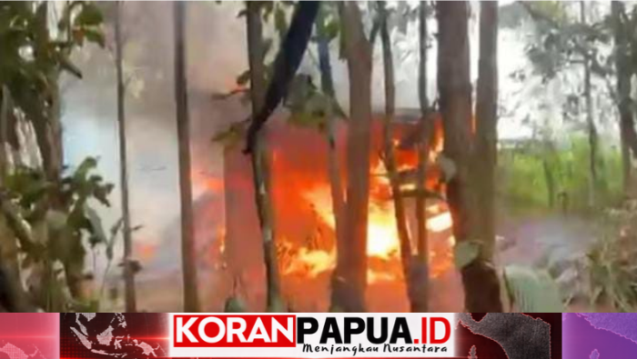 Kebakaran Rumah di SP3, BPBD Mimika Kerahkan Dua Armada