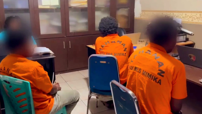 Satgas Damai Cartenz Amankan Tiga Orang Terkait Peredaran 71 Amunisi Ilegal di Timika