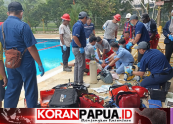 Pastor Ditemukan Tak Sadarkan Diri di Dasar Kolam Renang Kuala Kencana, Nyawanya Tak Tertolong