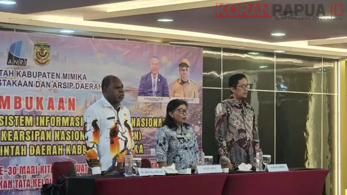 Tak Lagi Bergantung pada Berkas Menumpuk, Pemkab Mimika Dorong Arsip Digital