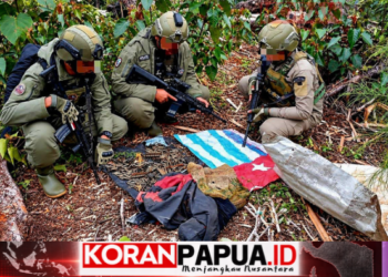 Satgas Damai Cartenz Temukan Ratusan Selongsong Peluru di Honai Intan Jaya