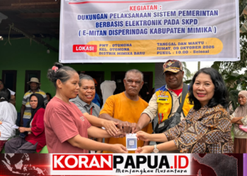 Disperindag Mimika Uji Coba Barcode e-Mitan untuk Minyak Tanah Bersubsidi