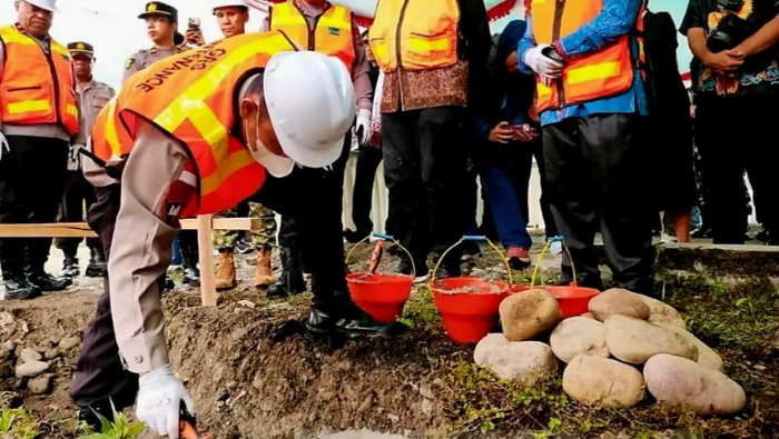 Pemkab Mimika Gelontorkan Rp10,43 Miliar Bangun Sejumlah Fasilitas Kepolisian