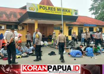 Polres Mimika Amankan 27 Pelajar Saat Jam Sekolah, Beberapa Kedapatan Bermain Judi