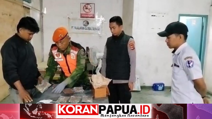Ganja 160 Gram Tujuan Timika Digagalkan di Bandara Sentani