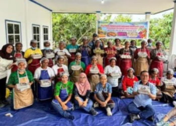PT Freeport Dorong Mama-Mama SP 9 dan SP 12 Olah Pangan Lokal