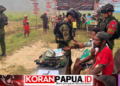 Sambut HUT ke-79 Korpasgat, Satgas Pasgat Manggellum Berbagi Makanan dan Layani Kesehatan Warga