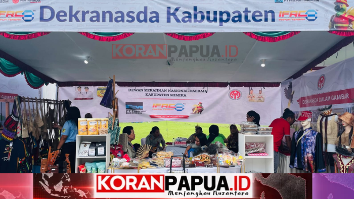 Dekranasda Mimika Minta PTFI Perluas Promosi Produk Pengrajin Lokal
