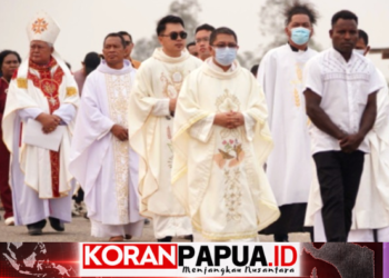 Gereja Santo Fransiskus Asisi SP2 Tomage Diberkati, Umat Fakfak Diminta Rawat Satu Tungku Tiga Batu